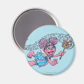 Vintage Abby Magnet (Vorderseite/Rückseite)