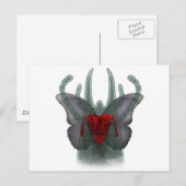 Vintage Abdeckung Postkarte (Vorne/Hinten)