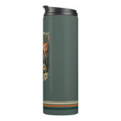 Vintage-Abenteuer warten Retro Thermosbecher (Nach rechts gedreht)
