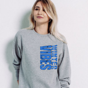 Vintage abgenutzt "Winter Vibes" Weihnachten  T-Shirt