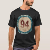 Vintage abgenutzte Nummer 94 T-Shirt (Vorderseite)