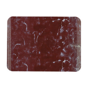 Vintage, abgeworfene Red Notebook-Abdeckung Magnet