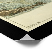 Vintage Abikaner Weißwal Poster (Ecke)