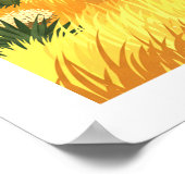 Vintage Abilene Texas Poster (Ecke)