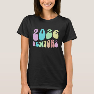 Vintage-Abschlussklasse 2026 Seniors Jahrbuch 12 J T-Shirt