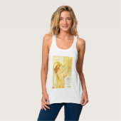 Vintage Absinth Poster Art Tank Top (Vorderseite Vollansicht)