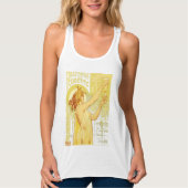 Vintage Absinth Poster Art Tank Top (Vorderseite)