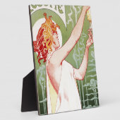 Vintage Absinth Robette und Jugendstil Fotoplatte (Seite)