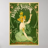 Vintage Absinthe Blanqui Werbung Poster (Vorne)