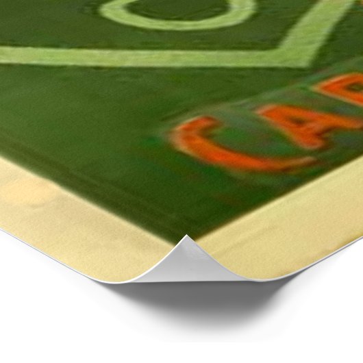 Vintage Absinthe Blanqui Werbung Poster (Ecke)