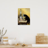 Vintage Absinthe Bourgeois-Werbung Poster (Küche)