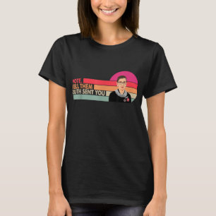 Vintage Abstimmung sagen ihnen Ruth Sent You Women T-Shirt
