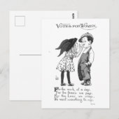 Vintage Abstimmungen für Frauen Postkarte (Vorne/Hinten)