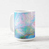 Vintage Abstract Dream – Romantic Fantasy Nature Kaffeetasse (Vorderseite Links)