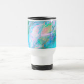 Vintage Abstract Dream – Romantic Fantasy Nature Reisebecher (Mittel)