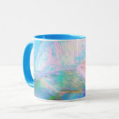 Vintage Abstract Dream – Romantic Fantasy Nature Tasse (Vorderseite Links)