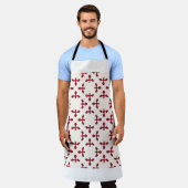 Vintage abstract geometric floral pattern. Seamles Schürze (Getragen)