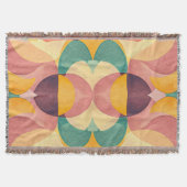 Vintage Abstract Pattern Decke (Vorderseite)