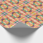 Vintage Abstract Pattern Geschenkpapier (Ecke)