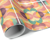 Vintage Abstract Pattern Geschenkpapier (Rolleneckpunkt)
