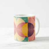 Vintage Abstract Pattern Kaffeetasse (VorderseiteRechts)