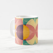 Vintage Abstract Pattern Kaffeetasse (Vorderseite Links)