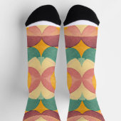 Vintage Abstract Pattern Socken (Oben)