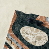 Vintage Abstract Quartz Stone Natural Strandtuch (Beispiel)