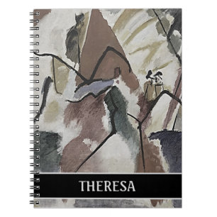 Vintage Abstrakte Art Spiral Foto Notebook Notizblock