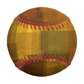 Vintage, abstrakte geometrische Kunst Baseball (Rückseite)