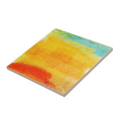 Vintage Abstrakte Malerei Fliese (Seite)