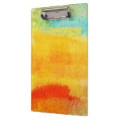 Vintage Abstrakte Malerei Klemmbrett (Links)