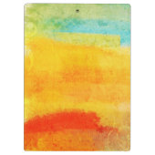 Vintage Abstrakte Malerei Klemmbrett (Rückseite)