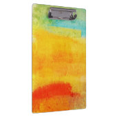 Vintage Abstrakte Malerei Klemmbrett (Rechts)