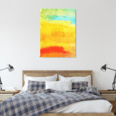 Vintage Abstrakte Malerei Leinwanddruck (Insitu (Schlafzimmer))