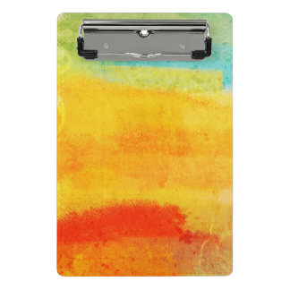 Vintage Abstrakte Malerei Mini Klemmbrett