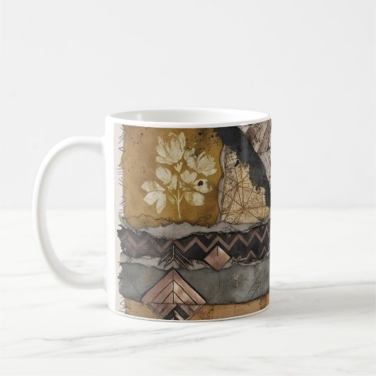 Vintage Abstrakte Tasse von Boho (Links)