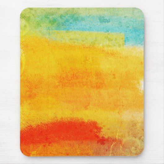 Vintage-Abstraktes Gemälde Mousepad (Vorne)