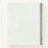 Vintage-Abzeichen Einfaches Notizbuch Journal (Rückseite)