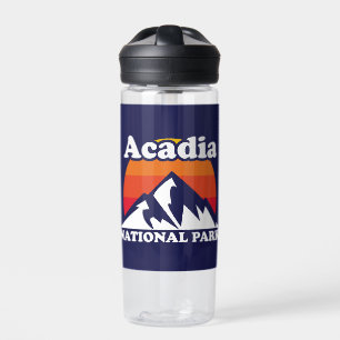Vintage Acadia-Nationalpark Trinkflasche