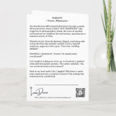 Vintage Ace Hardware-Signaturkarte Dankeskarte (Rückseite)