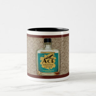 VINTAGE-ACE-RASIERLOTIONFLASCHE Tasse