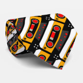 Vintage Achtzigerjahre Kassette Krawatte (Gerollt)