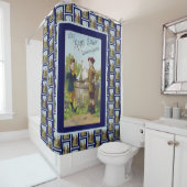 Vintage Acme Soap Advertising Duschvorhang (Beispiel)