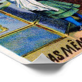 Vintage Ad - französische Schokolade, Poster (Ecke)