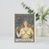 Vintage Ad Grafik Postkarte (Stehend Vorderseite)