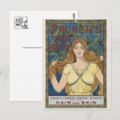 Vintage Ad Grafik Postkarte (Vorne/Hinten)