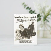 Vintage Ad Graphic Postcard Postkarte (Stehend Vorderseite)