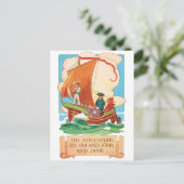 Vintage Ad Postcard - Jim, John & Jane Postkarte (Stehend Vorderseite)