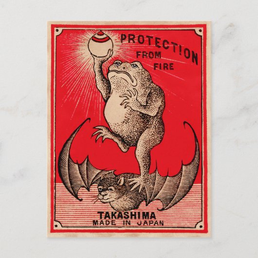 Vintage Ad Postcard Postkarte (Vorderseite)